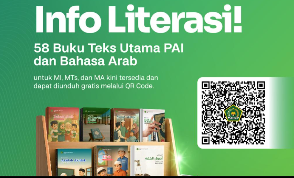 Tak Perlu Beli Buku! Kemenag Siapkan Buku PAI dan Bahasa Arab Digital untuk Madrasah